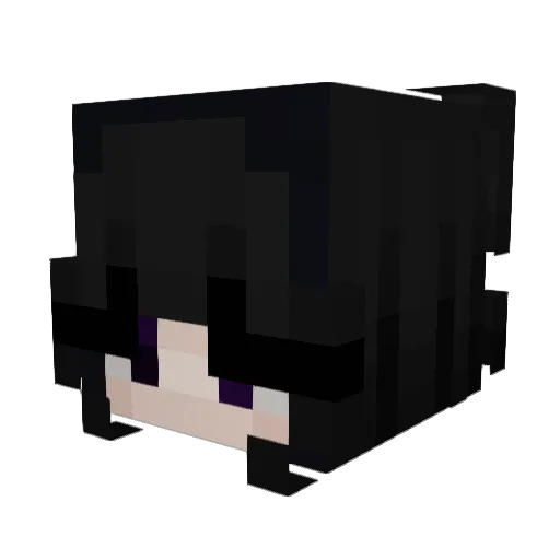 Skyzon64 Minecraft avatar head, 3D render