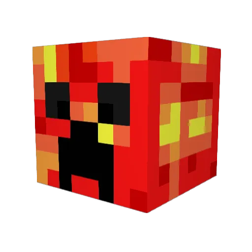 Sl0nimski Minecraft avatar head, 3D render