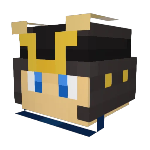 Sl1zoxNeonr87 Minecraft avatar head, 3D render