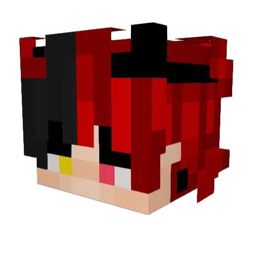 SlTheSeLiran Minecraft avatar head, 3D render