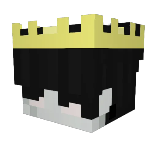 SlackDragoon735 Minecraft avatar head, 3D render