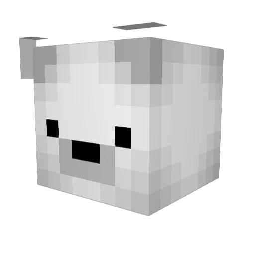 Slam69 Minecraft avatar head, 3D render
