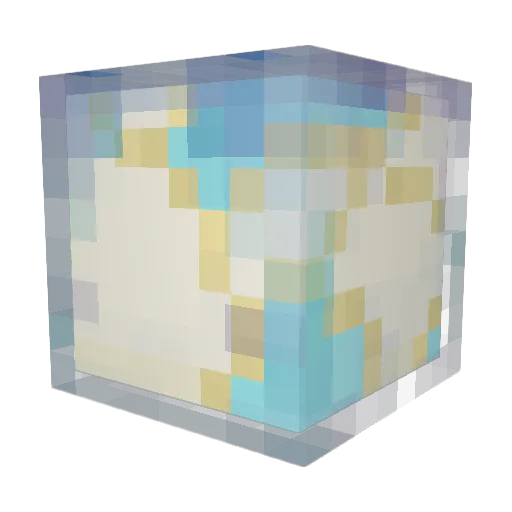 SlamWamm Minecraft avatar head, 3D render