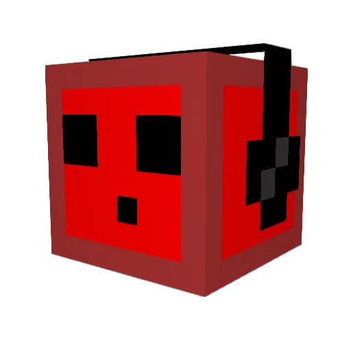 SlammerJammerMC Minecraft avatar head, 3D render