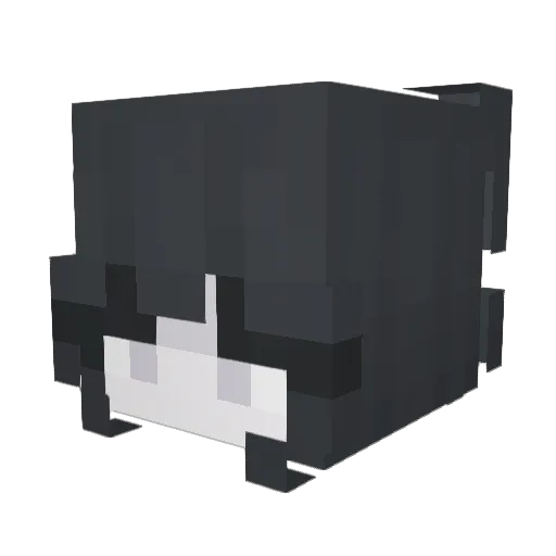 SlamoBamo Minecraft avatar head, 3D render