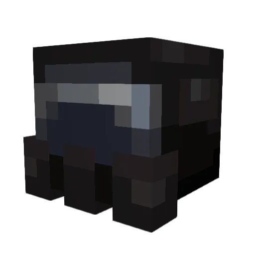 Slampai Minecraft avatar head, 3D render