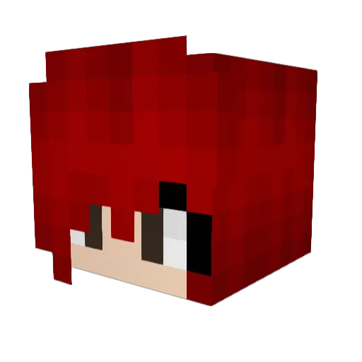 Slamwhicher Minecraft avatar head, 3D render