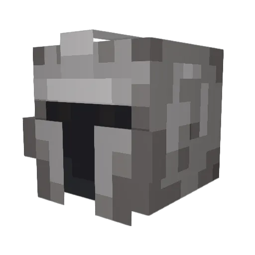 SlanginThePipe Minecraft avatar head, 3D render