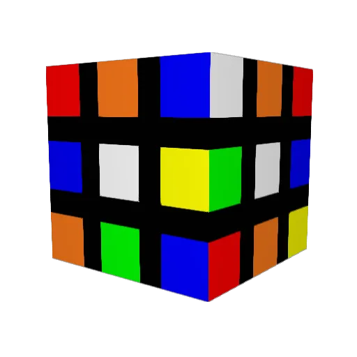 SlapQueen Minecraft avatar head, 3D render