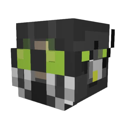 SlapShot47 Minecraft avatar head, 3D render