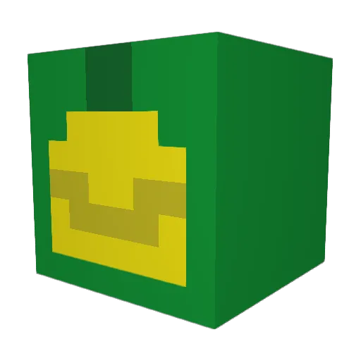Slapshot8412 Minecraft avatar head, 3D render