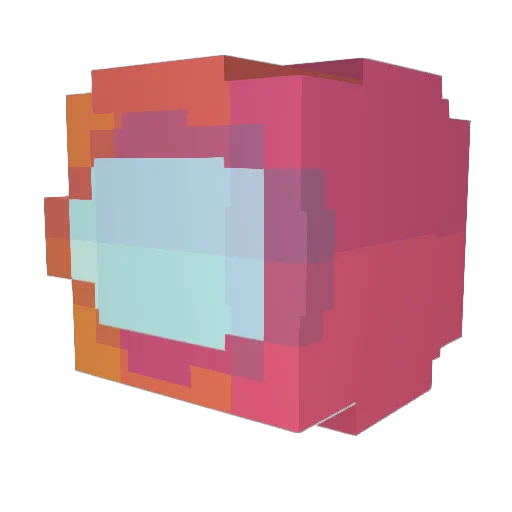 Slapya1 Minecraft avatar head, 3D render