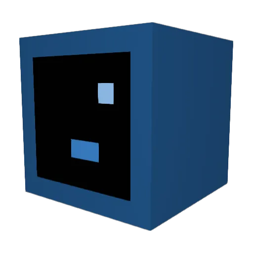 SlashHavok Minecraft avatar head, 3D render