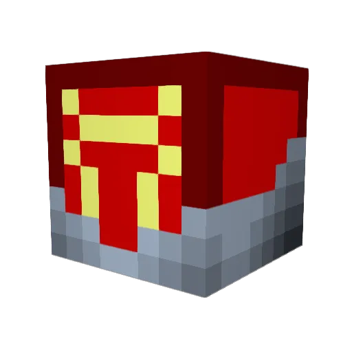 SlashTheFox Minecraft avatar head, 3D render