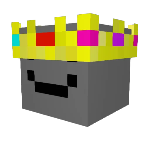 SlasherNye Minecraft avatar head, 3D render
