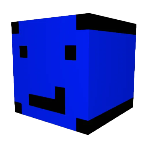 Slashereoe Minecraft avatar head, 3D render