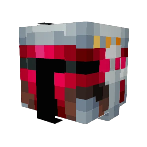 Slate226 Minecraft avatar head, 3D render