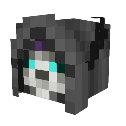 SlavGael Minecraft avatar head, 3D render