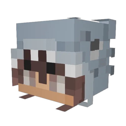 SlavensRockOk Minecraft avatar head, 3D render