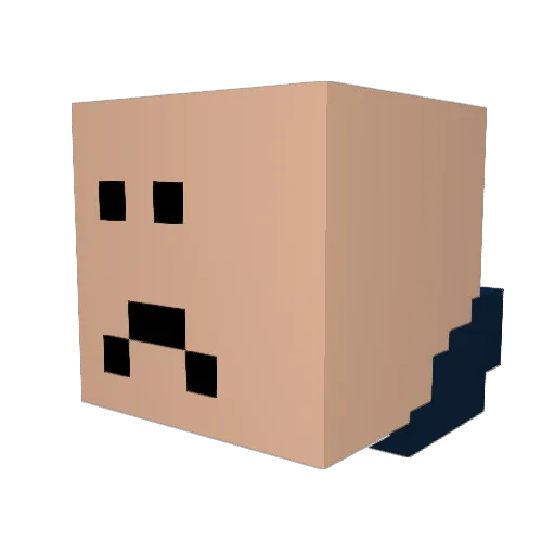 Slavic_Miner Minecraft avatar head, 3D render