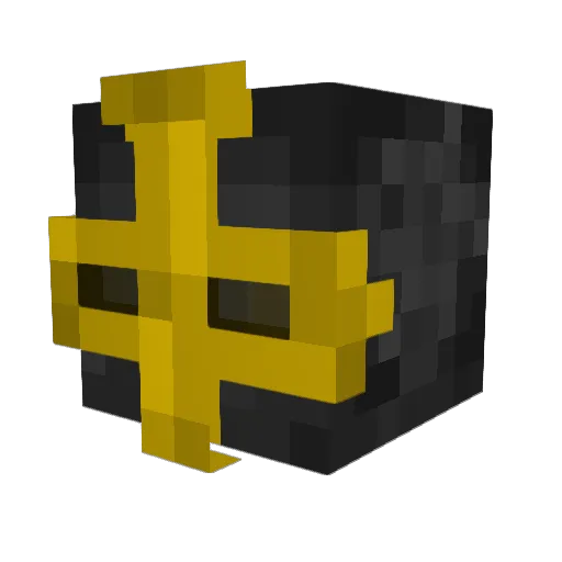 Slaxximus Minecraft avatar head, 3D render