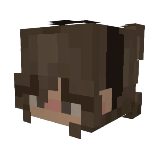 Slay_Kaii Minecraft avatar head, 3D render