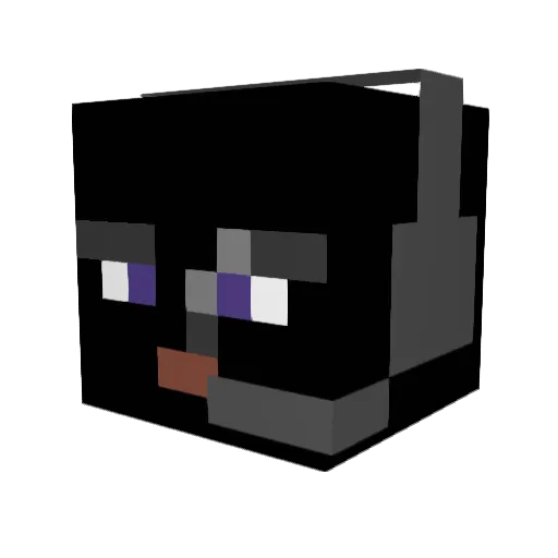 Slayer3218 Minecraft avatar head, 3D render
