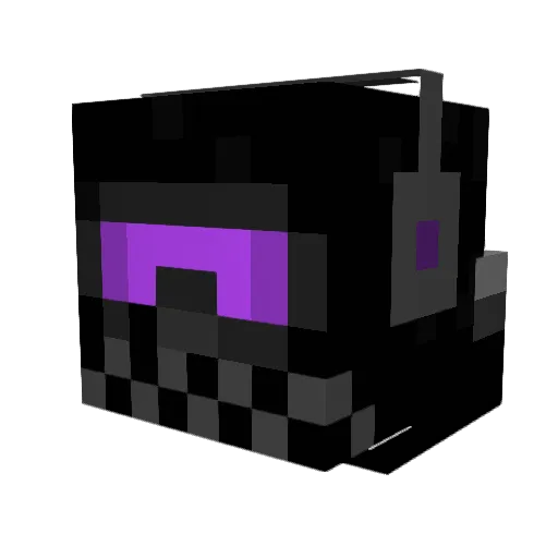 Slayer9243 Minecraft avatar head, 3D render