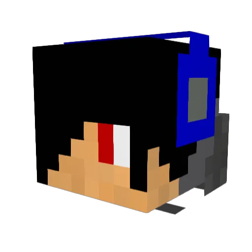 Slayer982 Minecraft avatar head, 3D render
