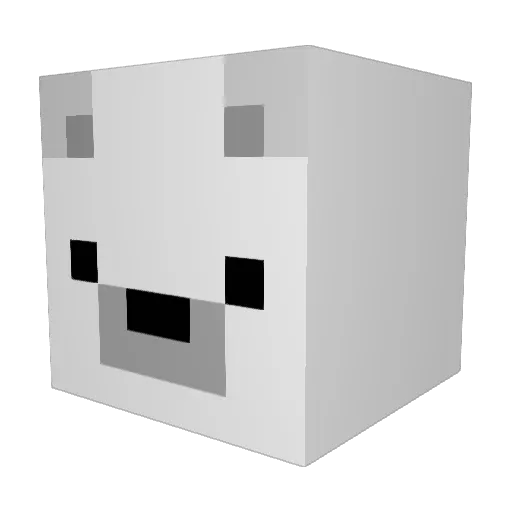 SlayerDX678 Minecraft avatar head, 3D render