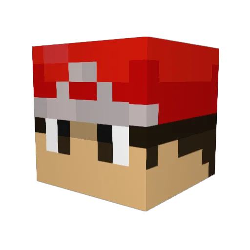 SlayerExtremex Minecraft avatar head, 3D render