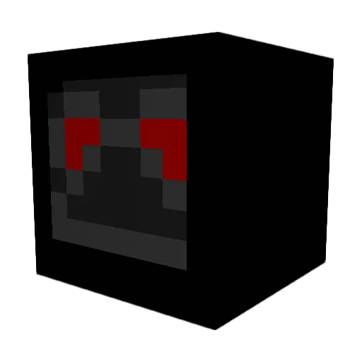 SlayerTe Minecraft avatar head, 3D render
