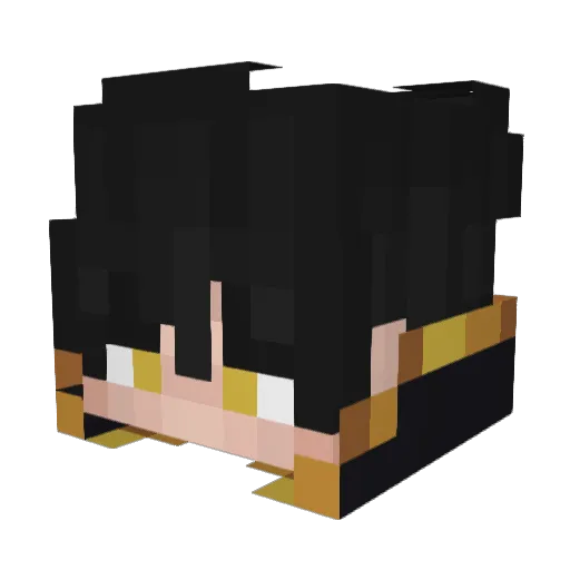 SlayerZond Minecraft avatar head, 3D render