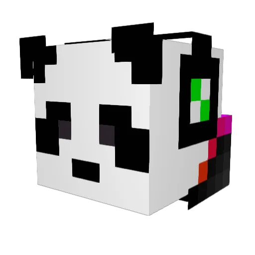Slayerboy44 Minecraft avatar head, 3D render