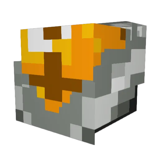 Slayermeta88 Minecraft avatar head, 3D render