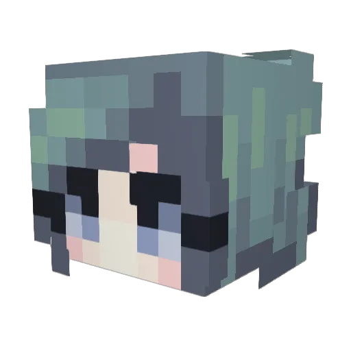 SlayersRoar Minecraft avatar head, 3D render