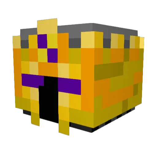 Slayerx36040XD Minecraft avatar head, 3D render