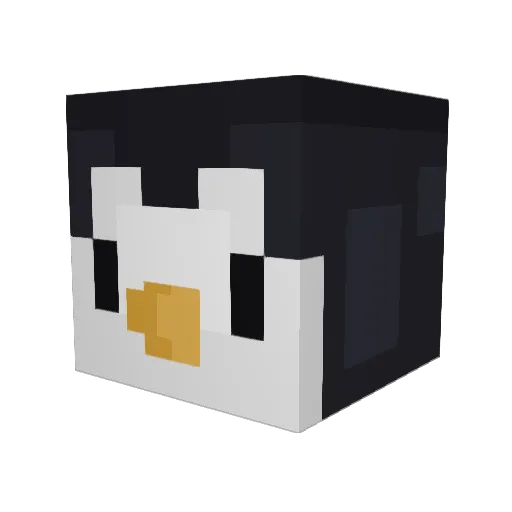 Slayteeh Minecraft avatar head, 3D render