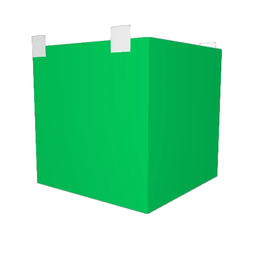 Slayzluv Minecraft avatar head, 3D render