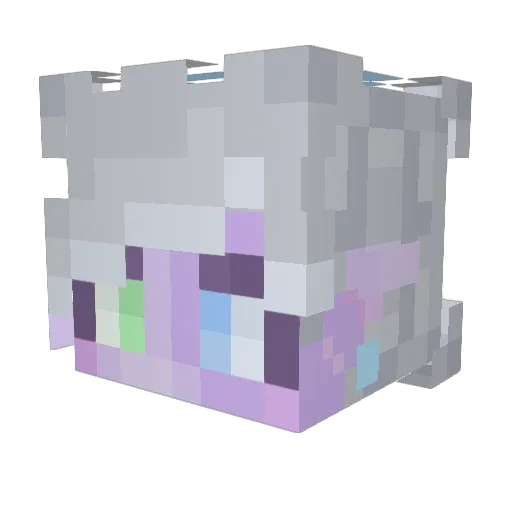 Sle3plessNights Minecraft avatar head, 3D render