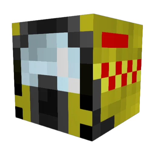 SleagleGER Minecraft avatar head, 3D render
