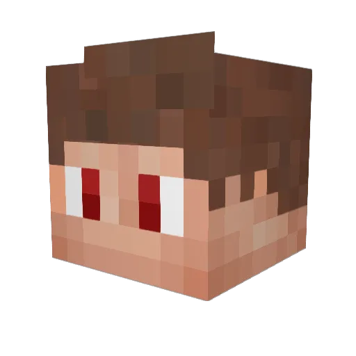 Sledgehammer3000 Minecraft avatar head, 3D render