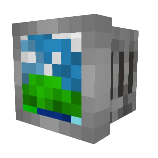 SleeepySen Minecraft avatar head, 3D render