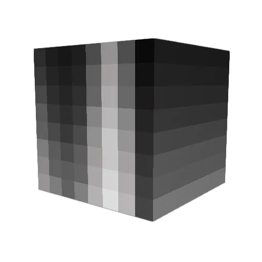 SleekAuster Minecraft avatar head, 3D render