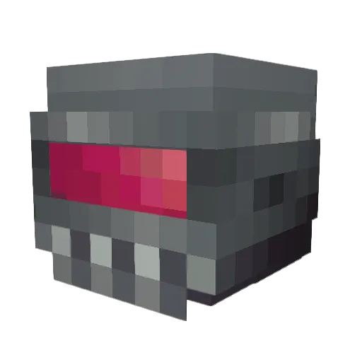 SleekSubaru Minecraft avatar head, 3D render