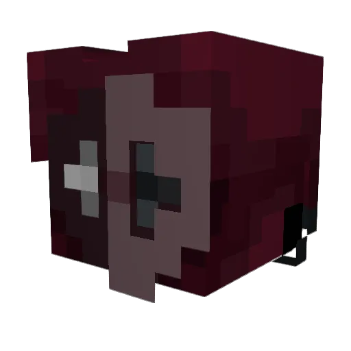 SleepY_Player69 Minecraft avatar head, 3D render