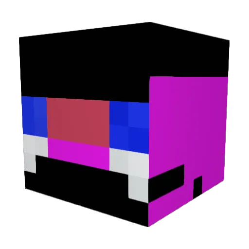 Sleep_Token9899 Minecraft avatar head, 3D render