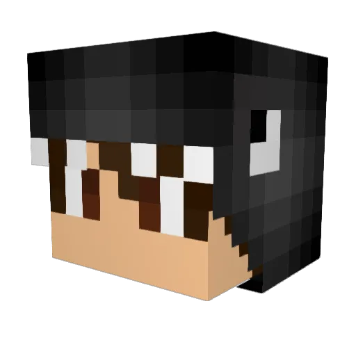 Sleep_ZZZZ Minecraft avatar head, 3D render