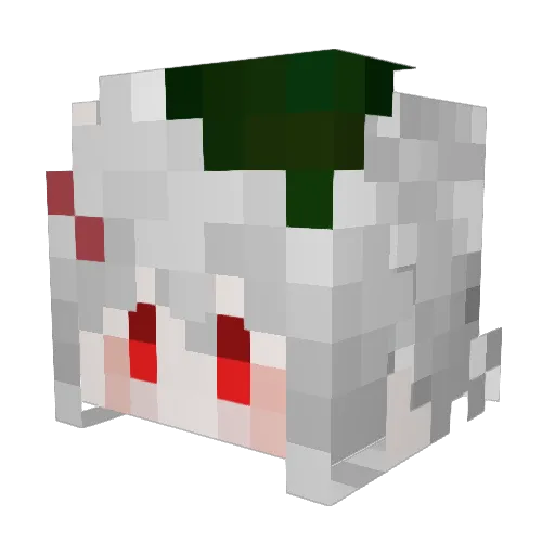 Sleep___520 Minecraft avatar head, 3D render