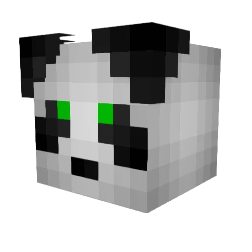 Sleeper75 Minecraft avatar head, 3D render